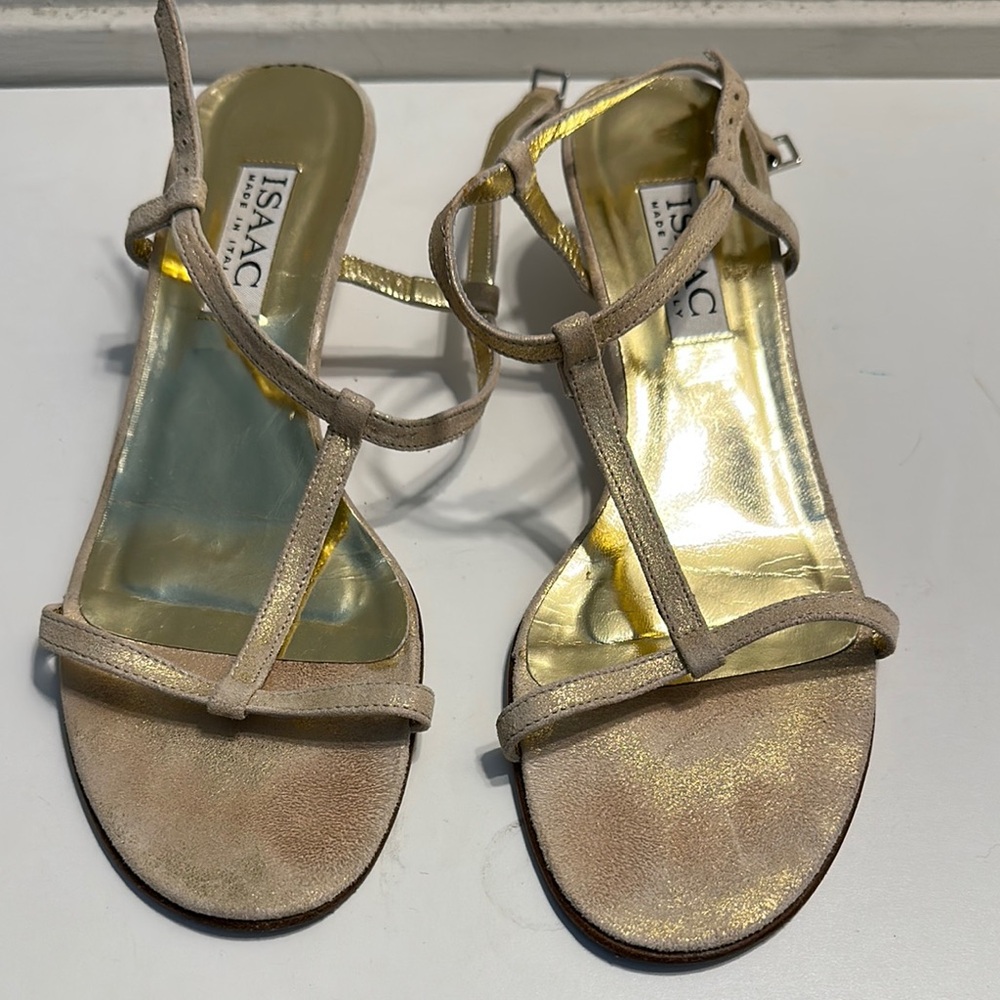 COPY - Women's Gold Strappy Sandals